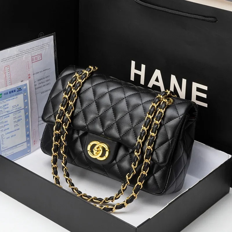 Luxury Women’s Leather Crossbody Shoulder Bag – Elegant Designer Handbag & Messenger Tote